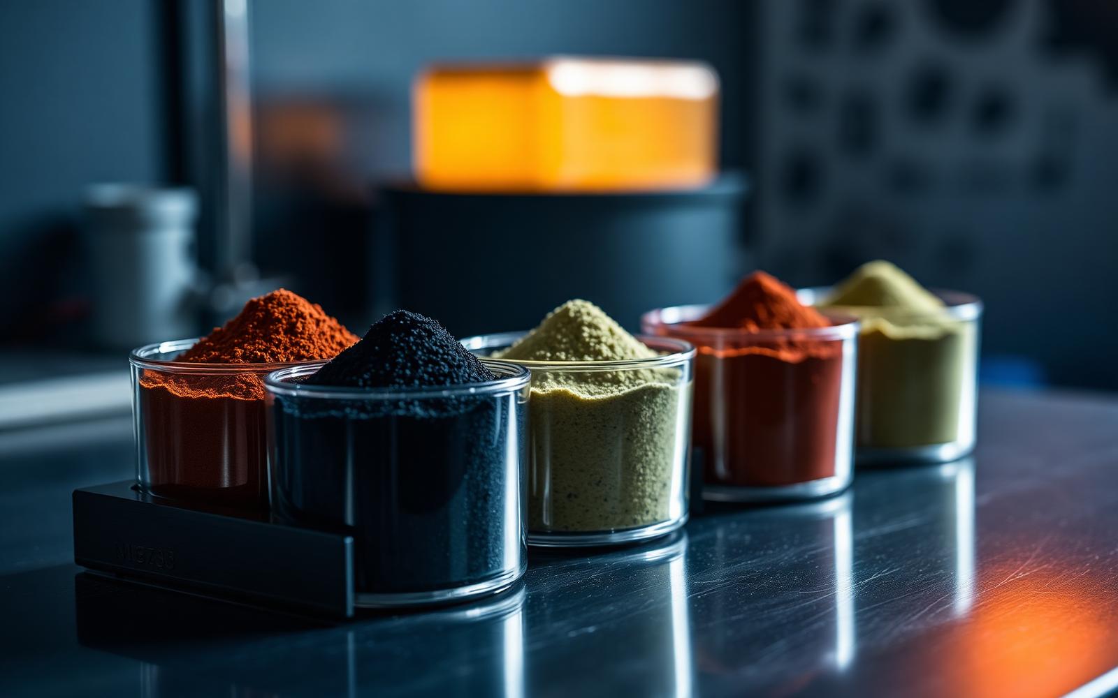 Rare-earth oxides in a laboratory
